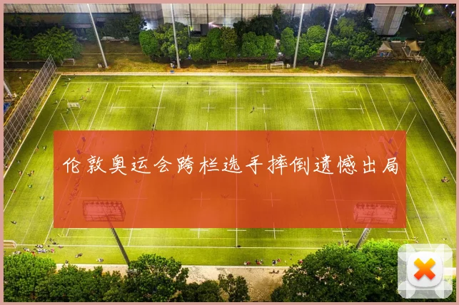 伦敦奥运会跨栏选手摔倒遗憾出局
